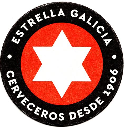 la coruna ga-e estrella rund 2ab (215-desde 0906-schwarzrot)
